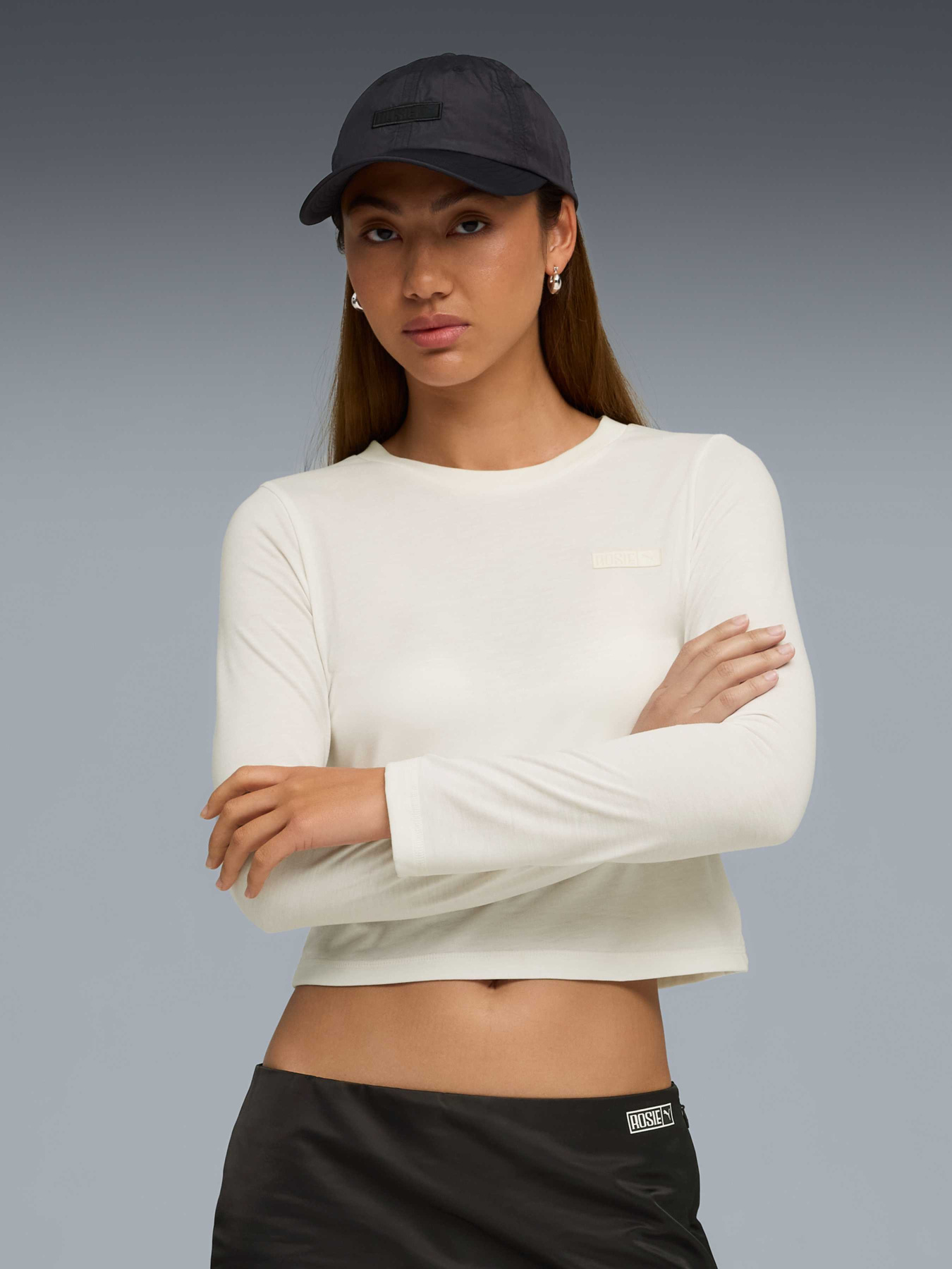 Лонгслів PUMA x Rosé Longsleeve Tee модель 633805 Лонгслів PUMA x Rosé Longsleeve Tee модель 633805 Фото