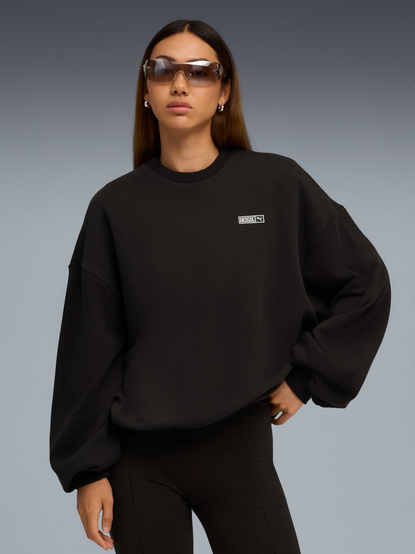 Світшот PUMA x ROSÉ Oversized Crew Women модель 633803 Фото