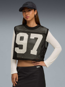 Майка PUMA x ROSÉ Relaxed Mesh Top Women модель 633804 Фото