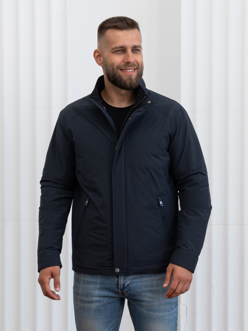 Чоловічі куртки осінь від виробника модель 35-VLN_BLU Фото