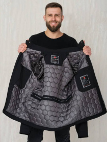 Чоловічі куртки осінь від виробника модель 35-VLN_BLC Фото