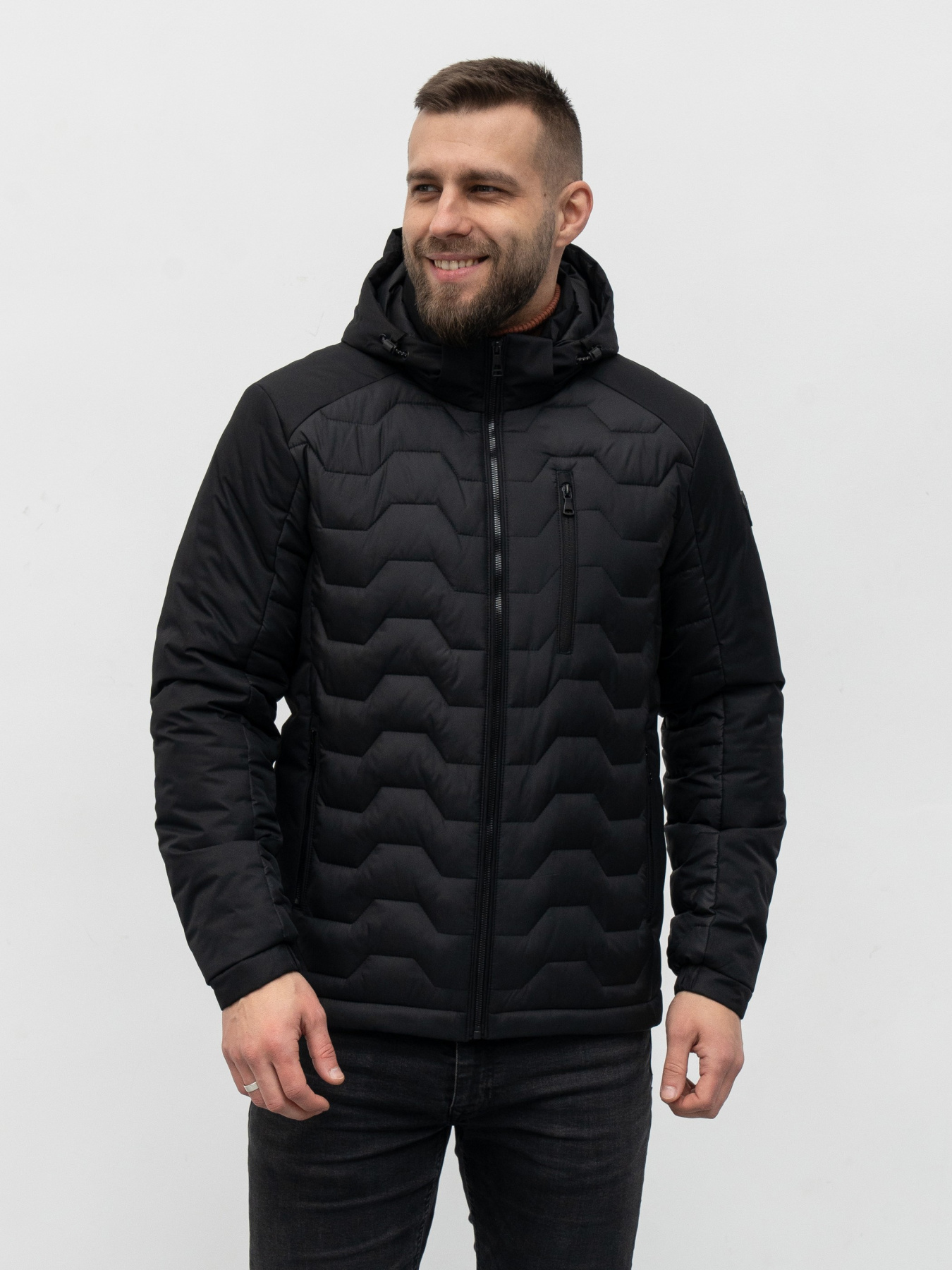 Чоловіча демісезонна куртка модель 45-VLN Фото