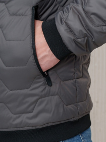 Чоловіча демісезонна куртка модель 36-VLN-graphite Фото