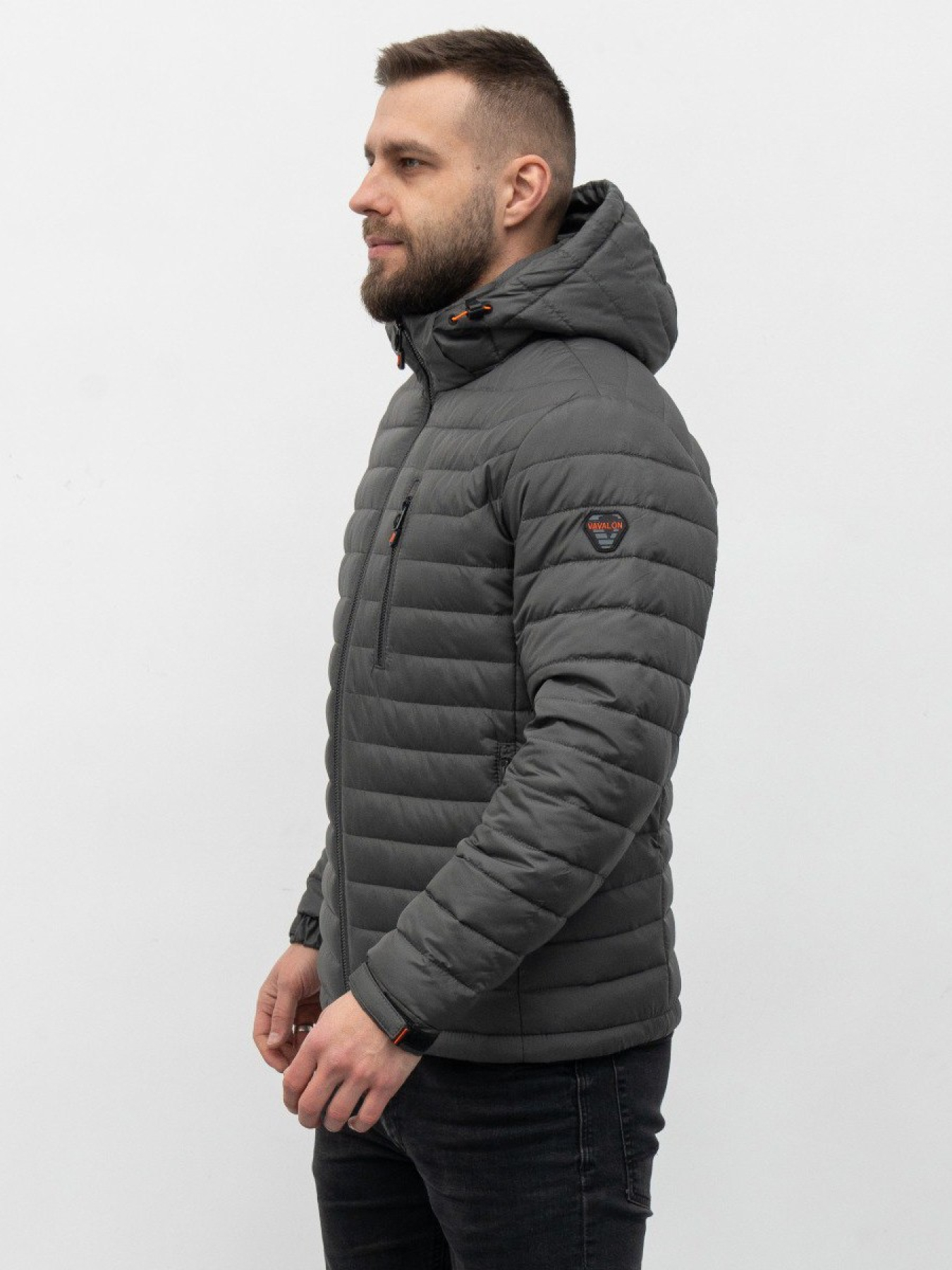 Демісезонна куртка AVALON модель 908-VLN-darkGray Фото