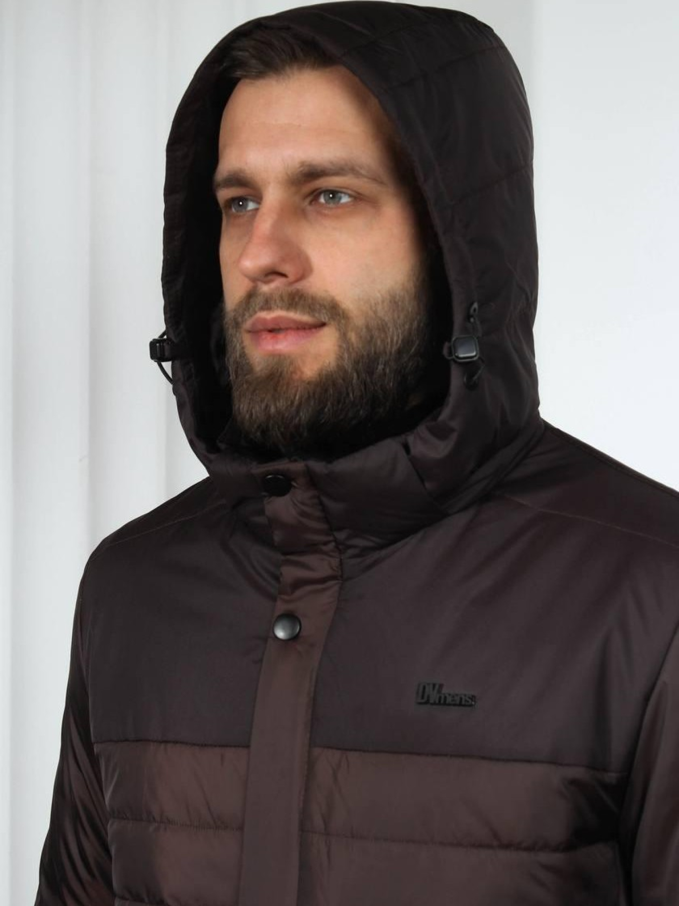 Чоловіча демісезонна куртка модель 98-chocolate Фото