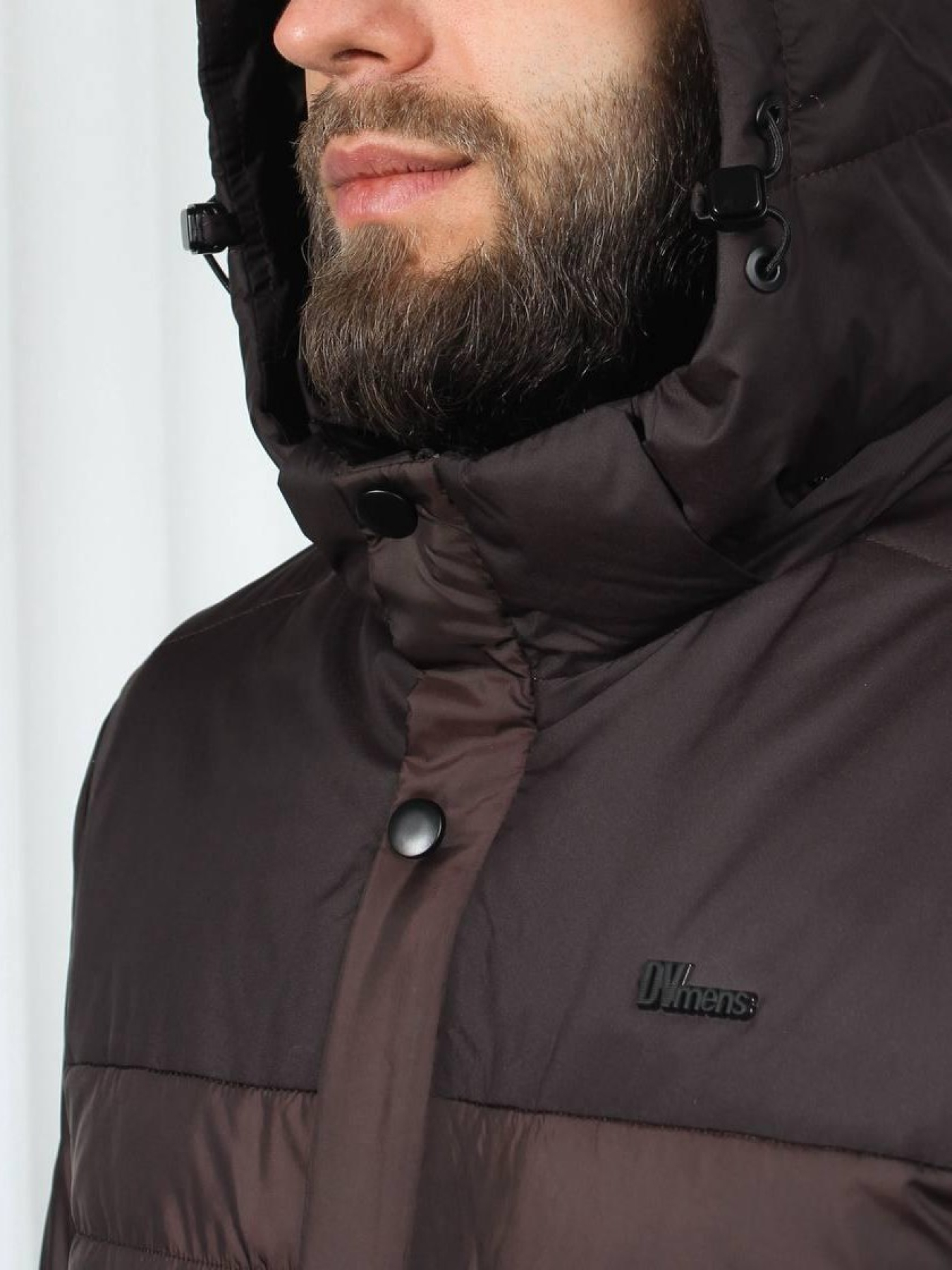 Демісезонна куртка D&V couture модель 98-chocolate Фото