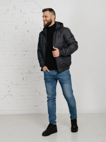 Демісезонна куртка D&V couture модель 89-graphite Фото