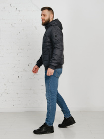 Демісезонна куртка D&V couture модель 89-graphite Фото