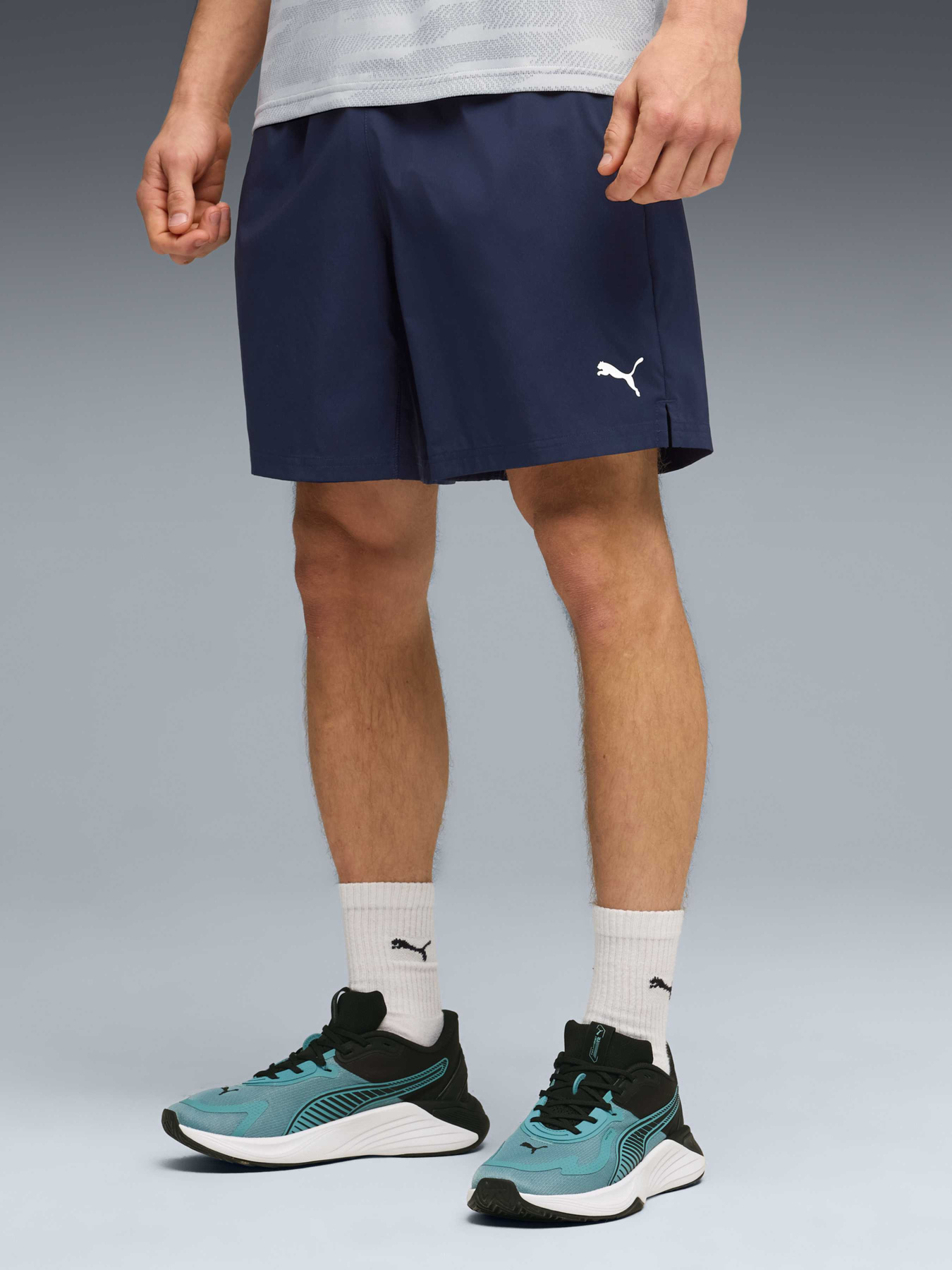 Шорти TRAIN ALL DAY Foundations 7" Woven Shorts Men модель 528046 Фото