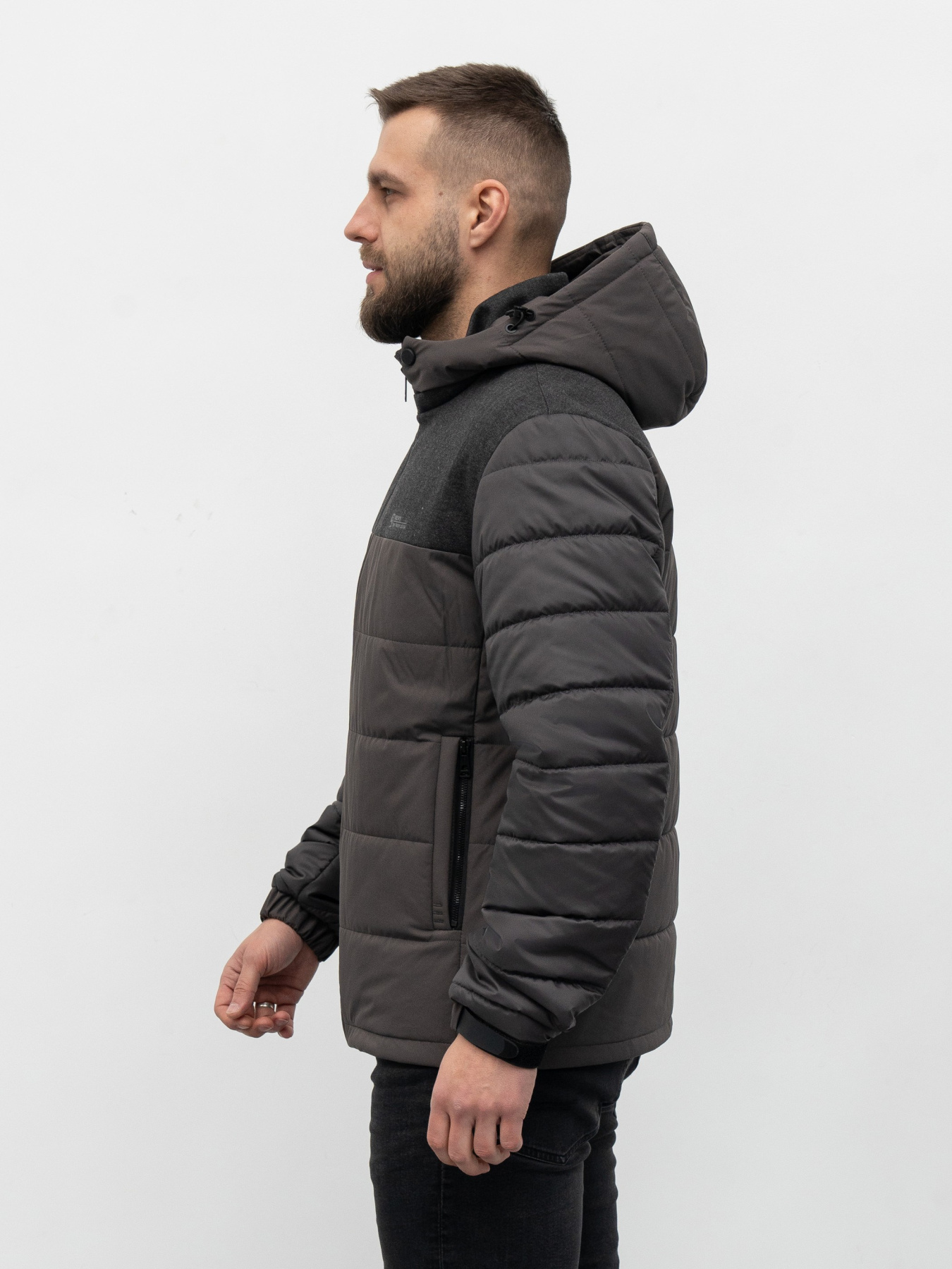 Демісезонна куртка D&V couture модель 109-DVL-GR Фото