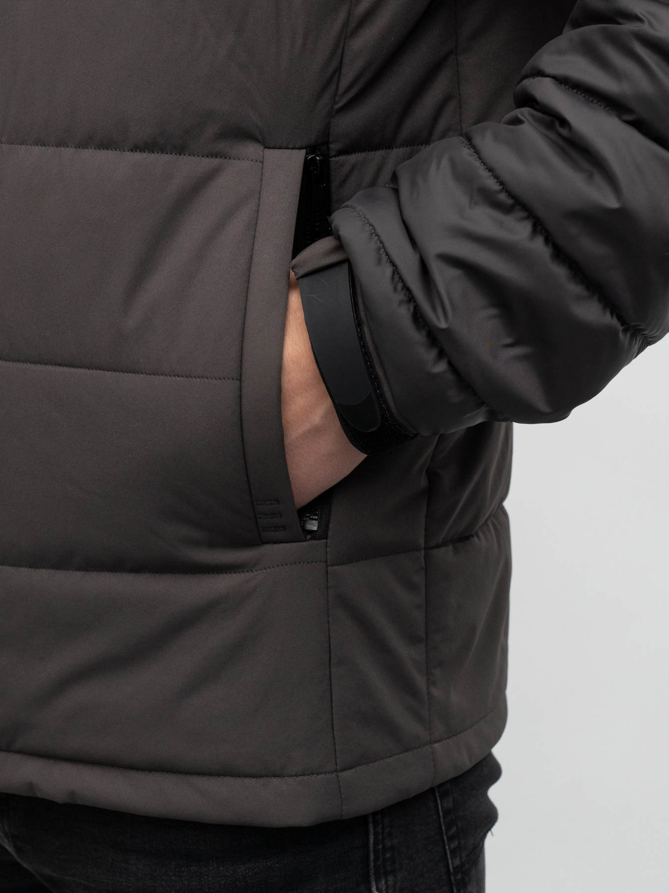 Демісезонна куртка D&V couture модель 109-DVL-GR Фото