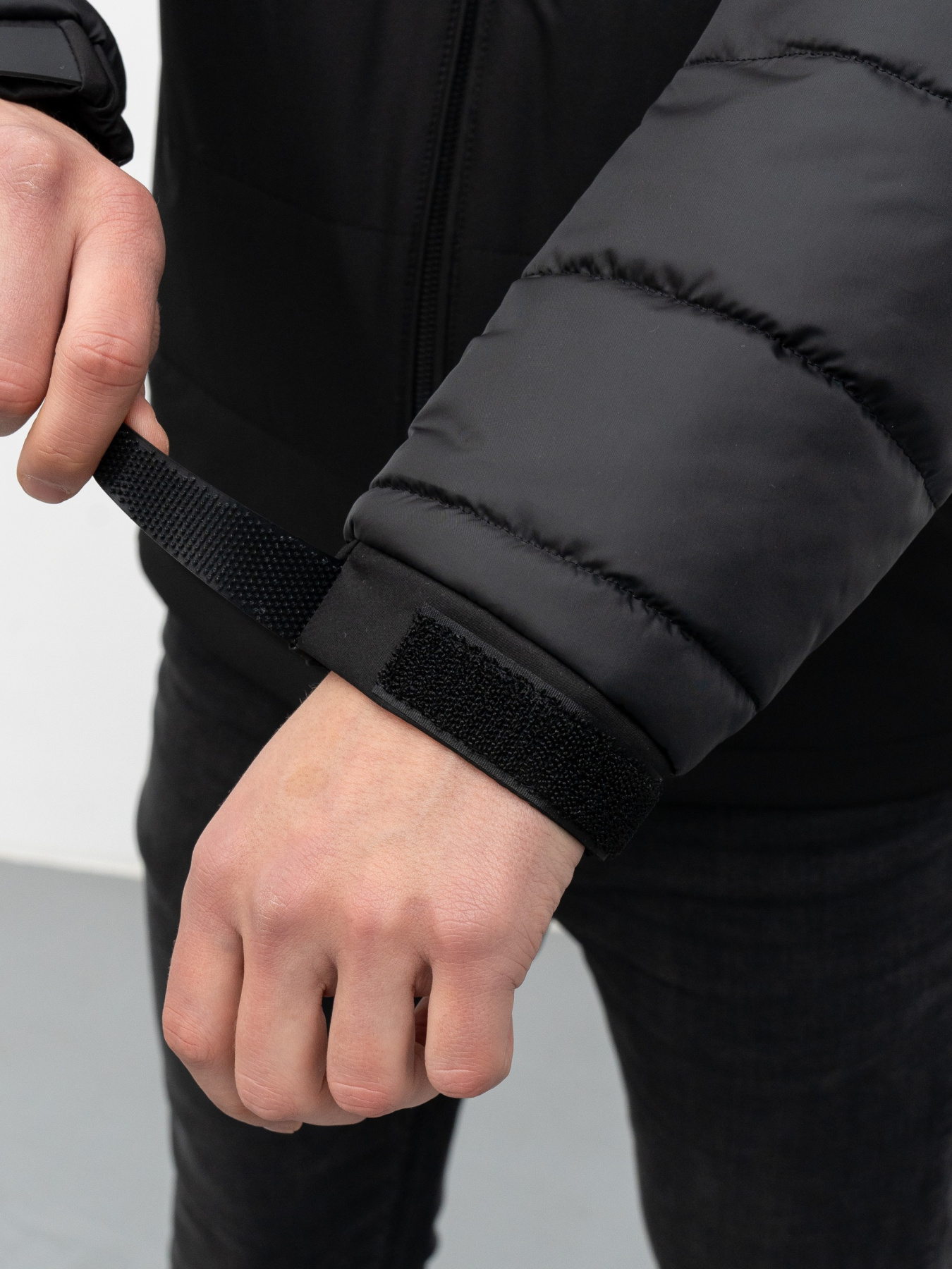 Чоловіча демісезонна куртка модель 109-DVL-BLC Фото