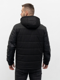 Чоловіча демісезонна куртка модель 109-DVL-BLC Фото