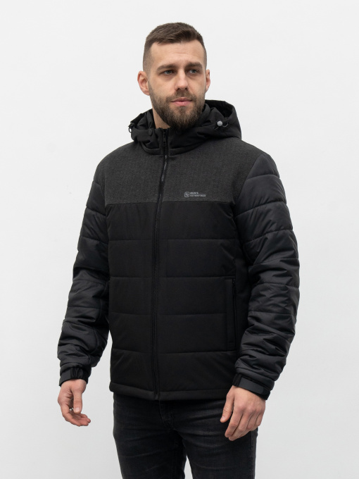 Демісезонна куртка D&V couture модель 109-DVL-BLC Фото