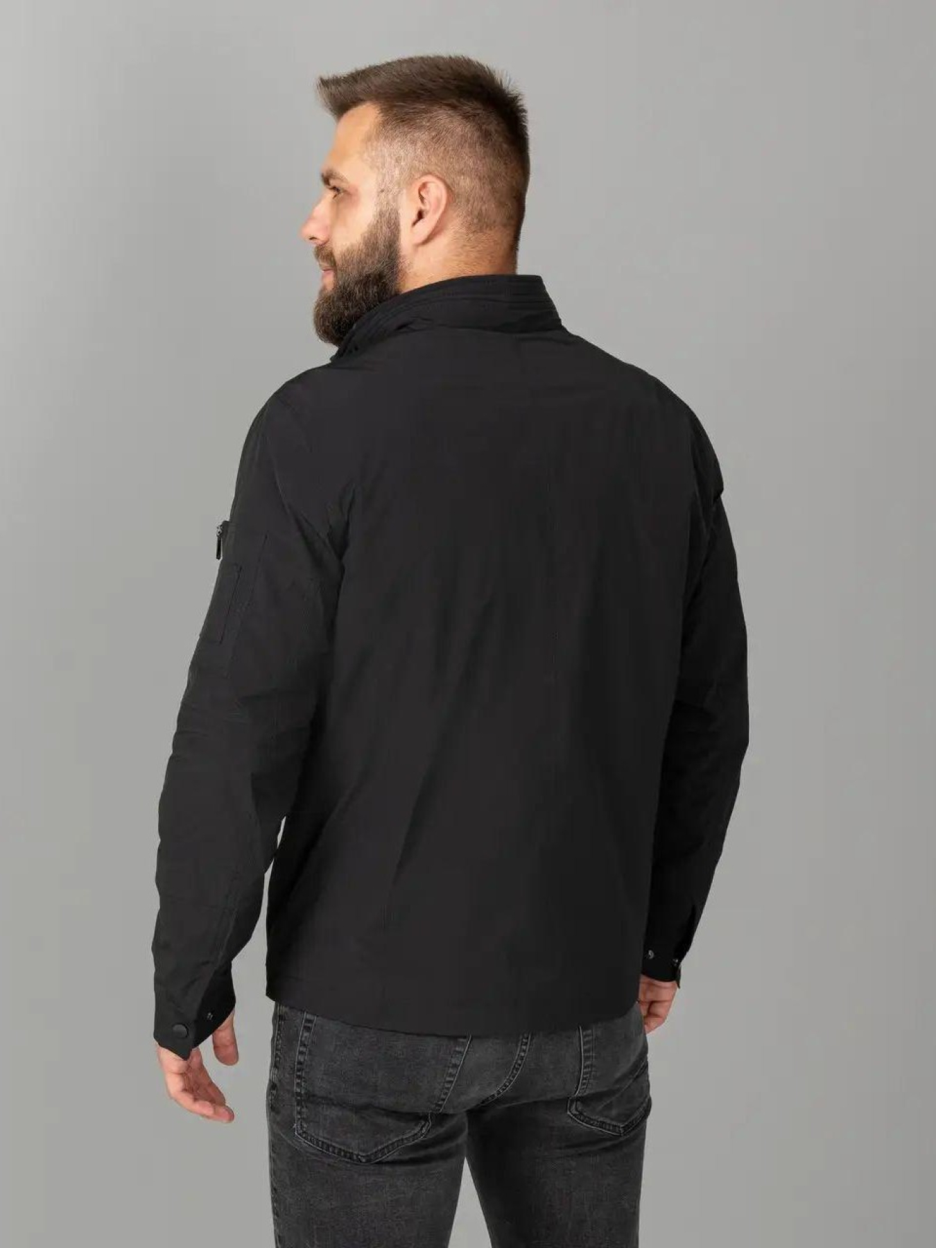 Мужская демисезонная куртка модель 135-VLN-BLC Фото