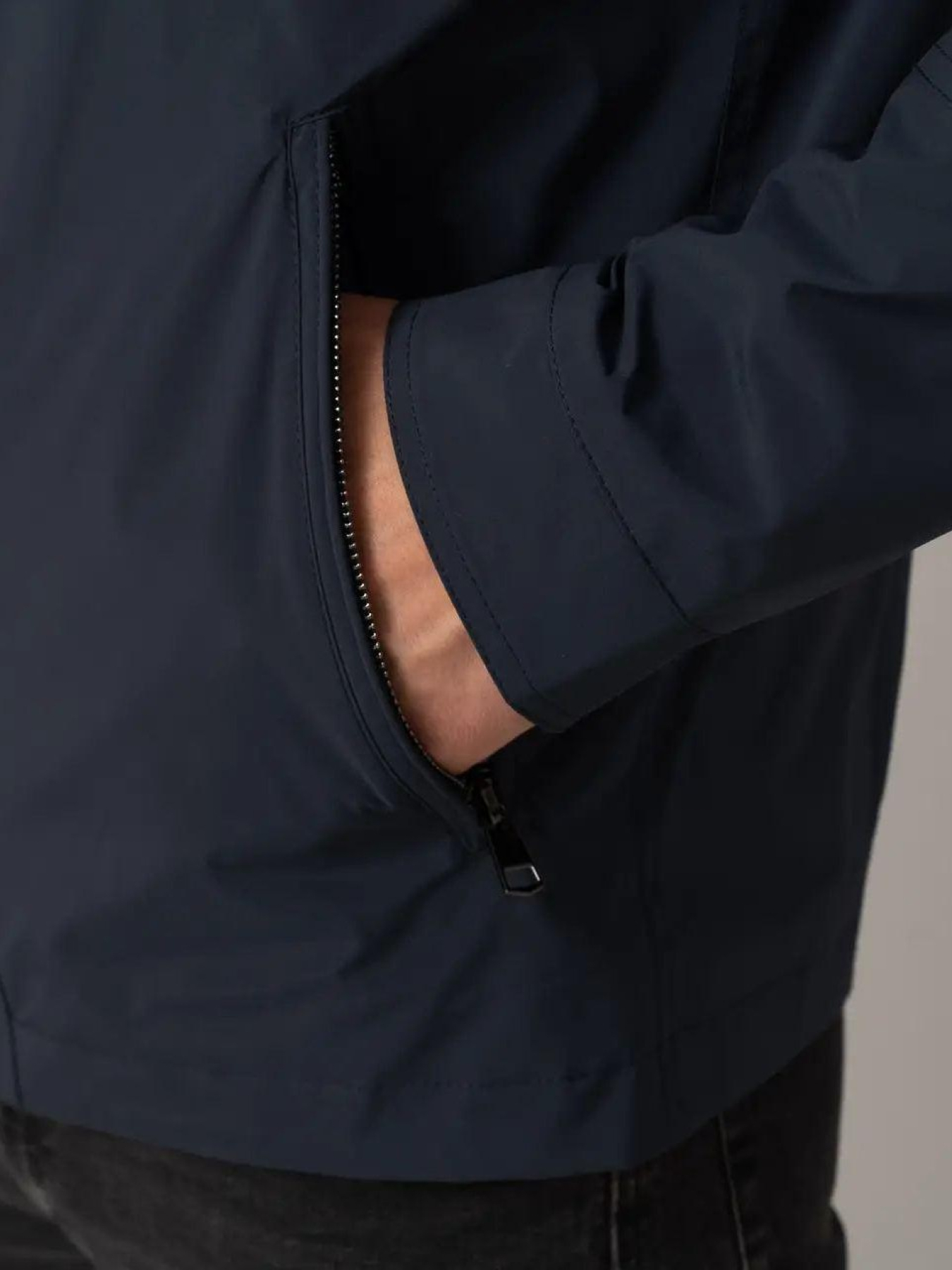 Мужская демисезонная куртка модель 135-VLN-BLU Фото