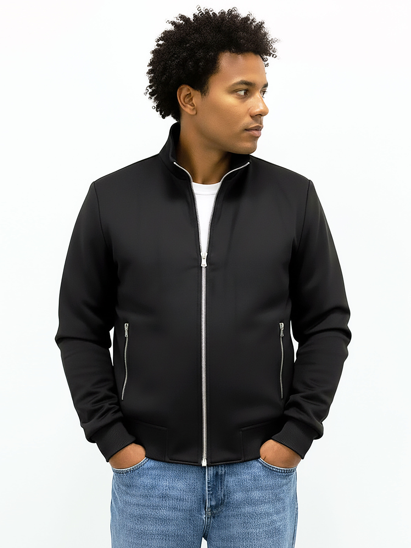 Бомбер Sun's House модель AS-129-alteko-black Фото