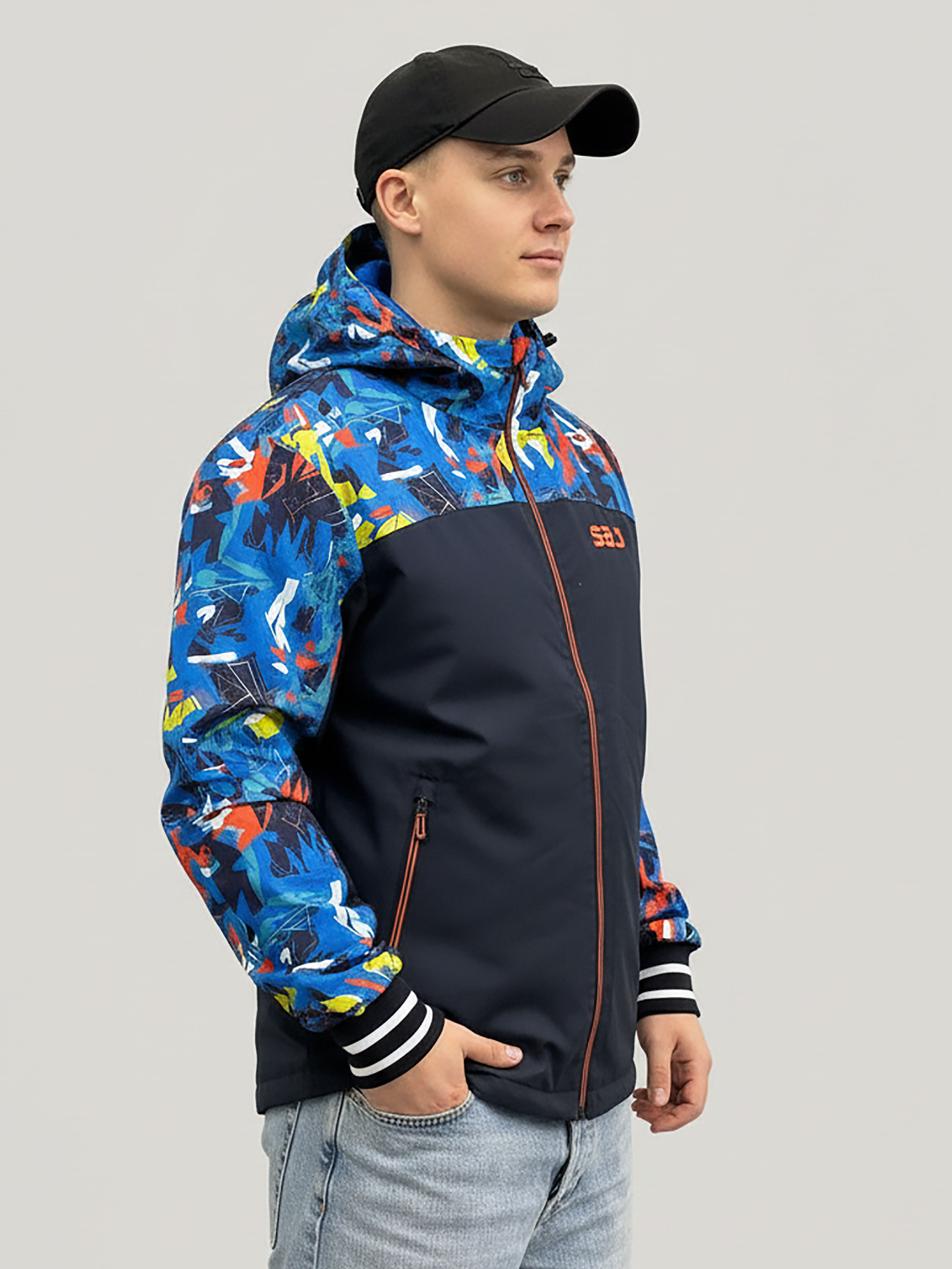 Спортивна вітровка синього кольору SB-19118-sport-blue модель SB-19118-sport-blue Фото