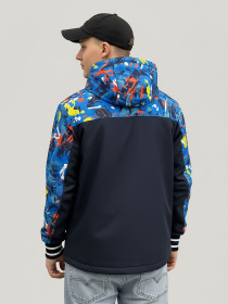 Спортивна вітровка синього кольору SB-19118-sport-blue модель SB-19118-sport-blue Фото