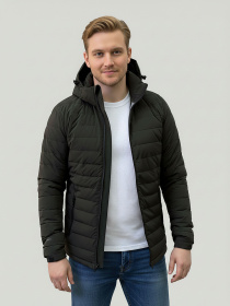 Куртка-стограмовка темно-зеленого кольору SB-22217-atlantic-dark-green модель SB-22217-atlantic-dark-green Фото