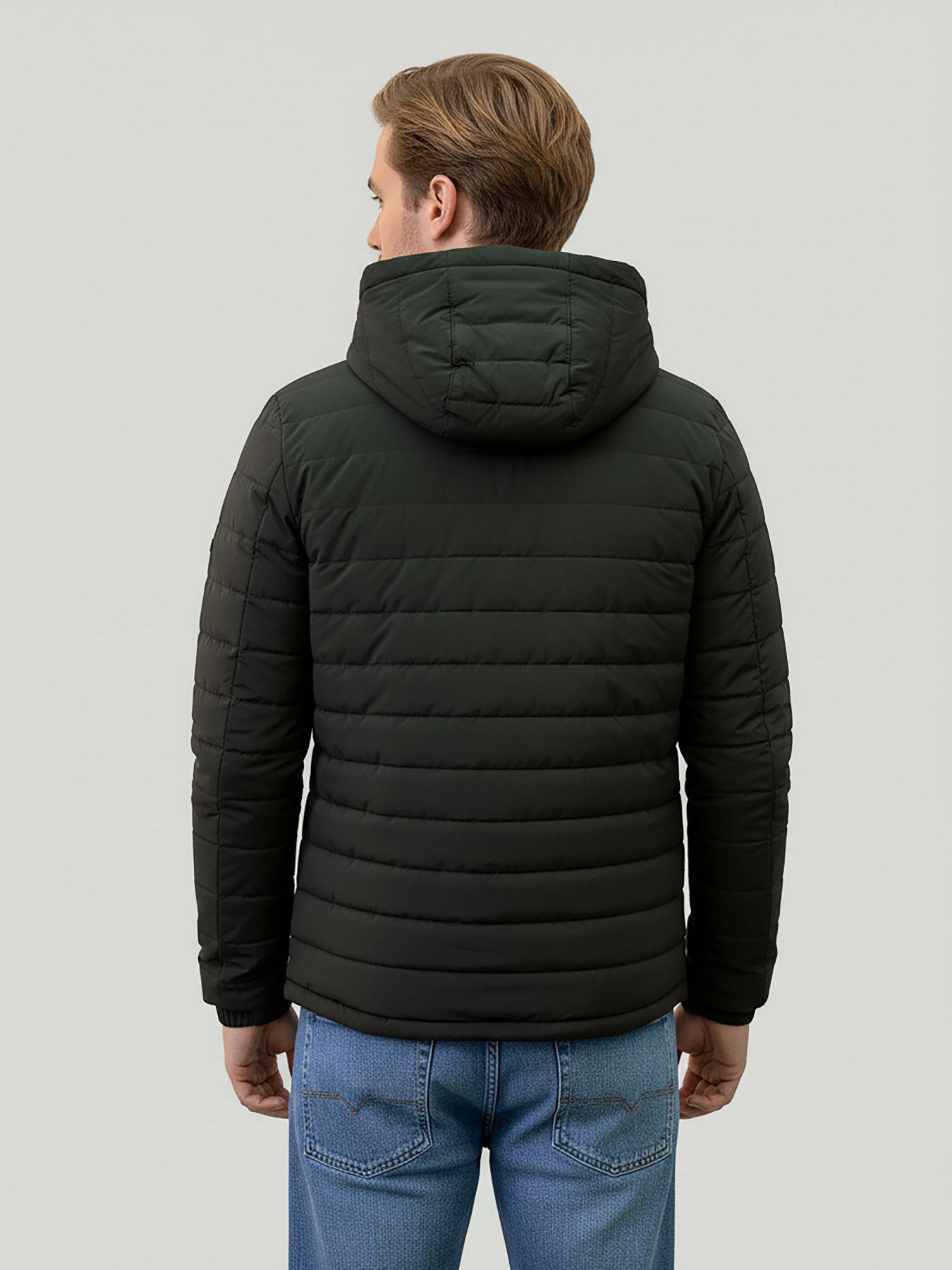 Демисезонная куртка Sun's House модель SB-22217-atlantic-dark-green Фото