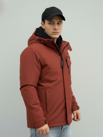Демисезонная куртка Sun's House модель SB-23256-arizona-bordo Фото