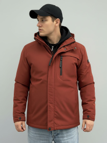Демисезонная куртка Sun's House модель SB-23256-arizona-bordo Фото