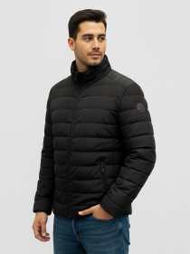 Куртка стеганая короткая черного цвета SB-24258-ducat-black модель SB-24258-ducat-black Фото