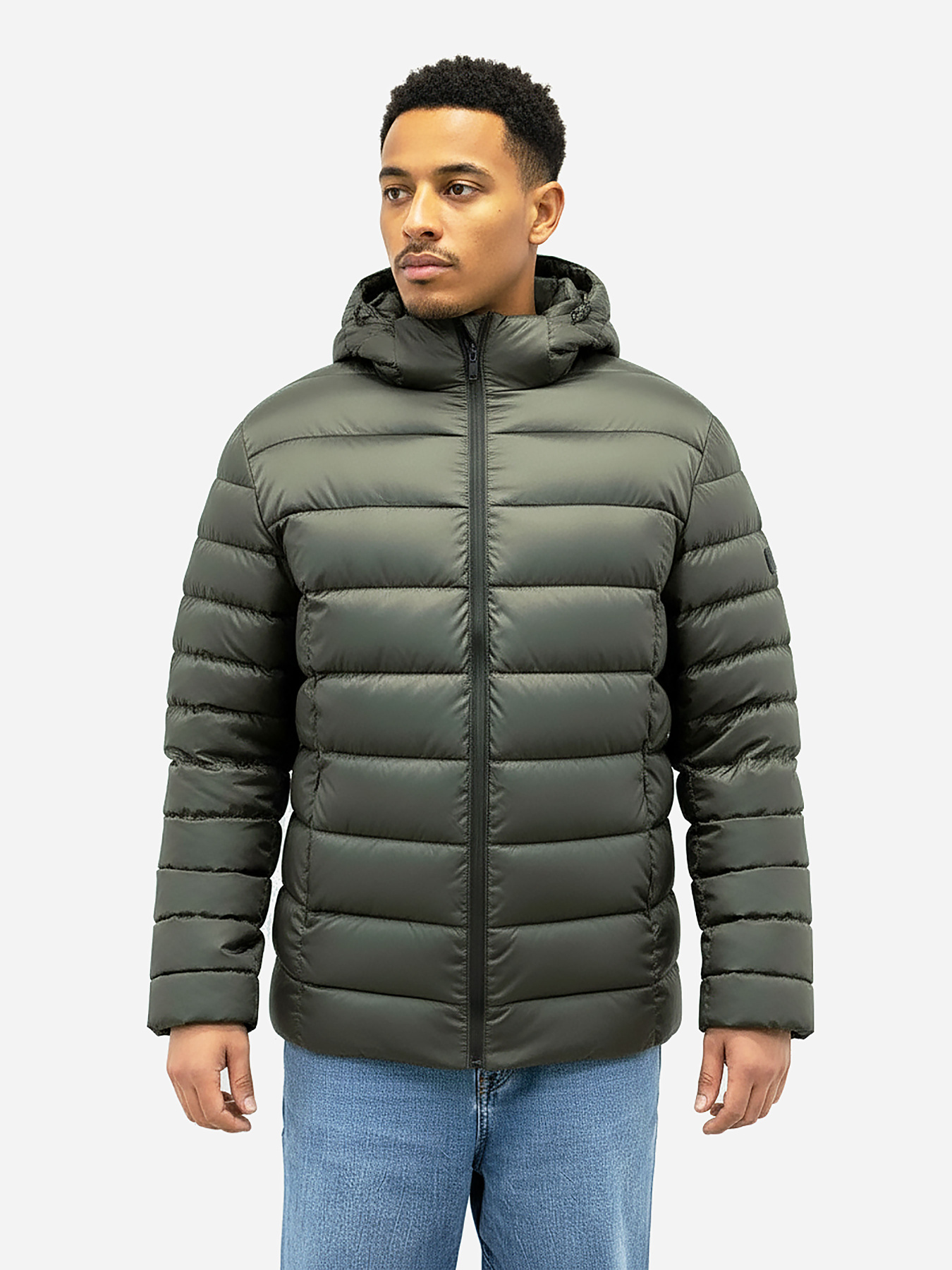 Демісезонна куртка зеленого кольору SB-25176-khaki модель SB-25176-khaki Фото