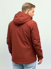 Куртка демисезонная кирпичного цвета SB-25236-oskar-bordo модель SB-25236-oskar-bordo Фото