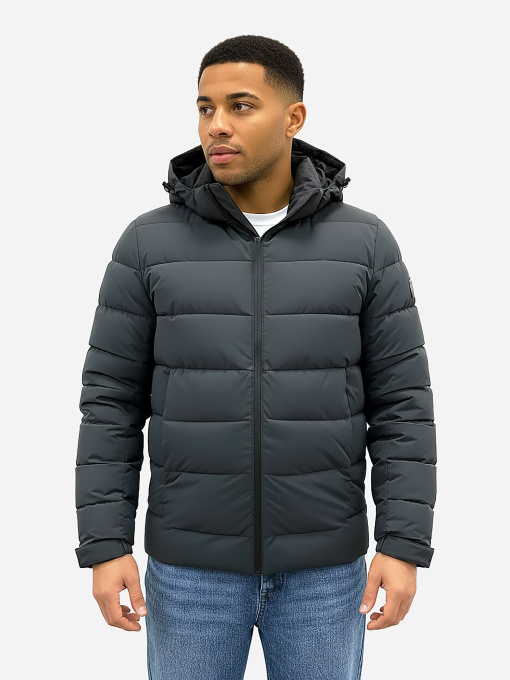 Куртка мужская утепленная темно-серая SB-25247-dark-grey модель SB-25247-dark-grey Фото