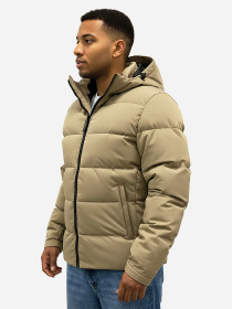 Утепленная куртка бежевого цвета SB-25270-beige-gold модель SB-25270-beige-gold Фото