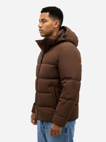 Мужская куртка коричневая утепленная SB-25270-brown-chocolate модель SB-25270-brown-chocolate Фото