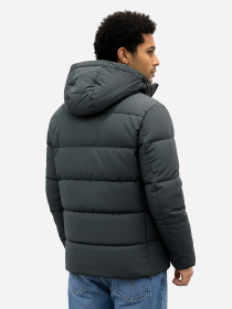 Куртка утеплена з капюшоном темно-сіра SB-25270-dark-grey модель SB-25270-dark-grey Фото