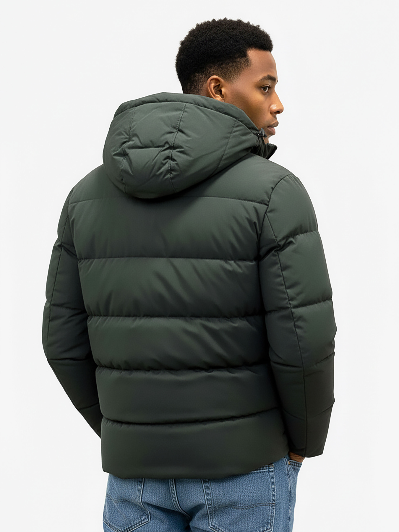 Куртка утепленная зеленого цвета SB-25270-khaki модель SB-25270-khaki Фото