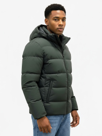 Куртка утепленная зеленого цвета SB-25270-khaki модель SB-25270-khaki Фото