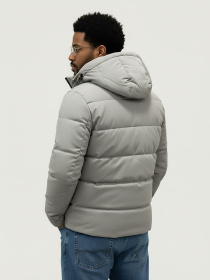 Демисезонная куртка Sun's House модель SB-25270-light-grey Фото