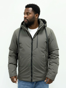 Зимова чоловіча куртка зеленого кольору SB-25272-olive модель SB-25272-olive Фото