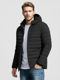 Куртка чорна демісезонна SB-26217-atlantic-black модель SB-26217-atlantic-black Фото