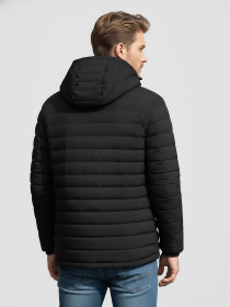 Куртка чорна демісезонна SB-26217-atlantic-black модель SB-26217-atlantic-black Фото