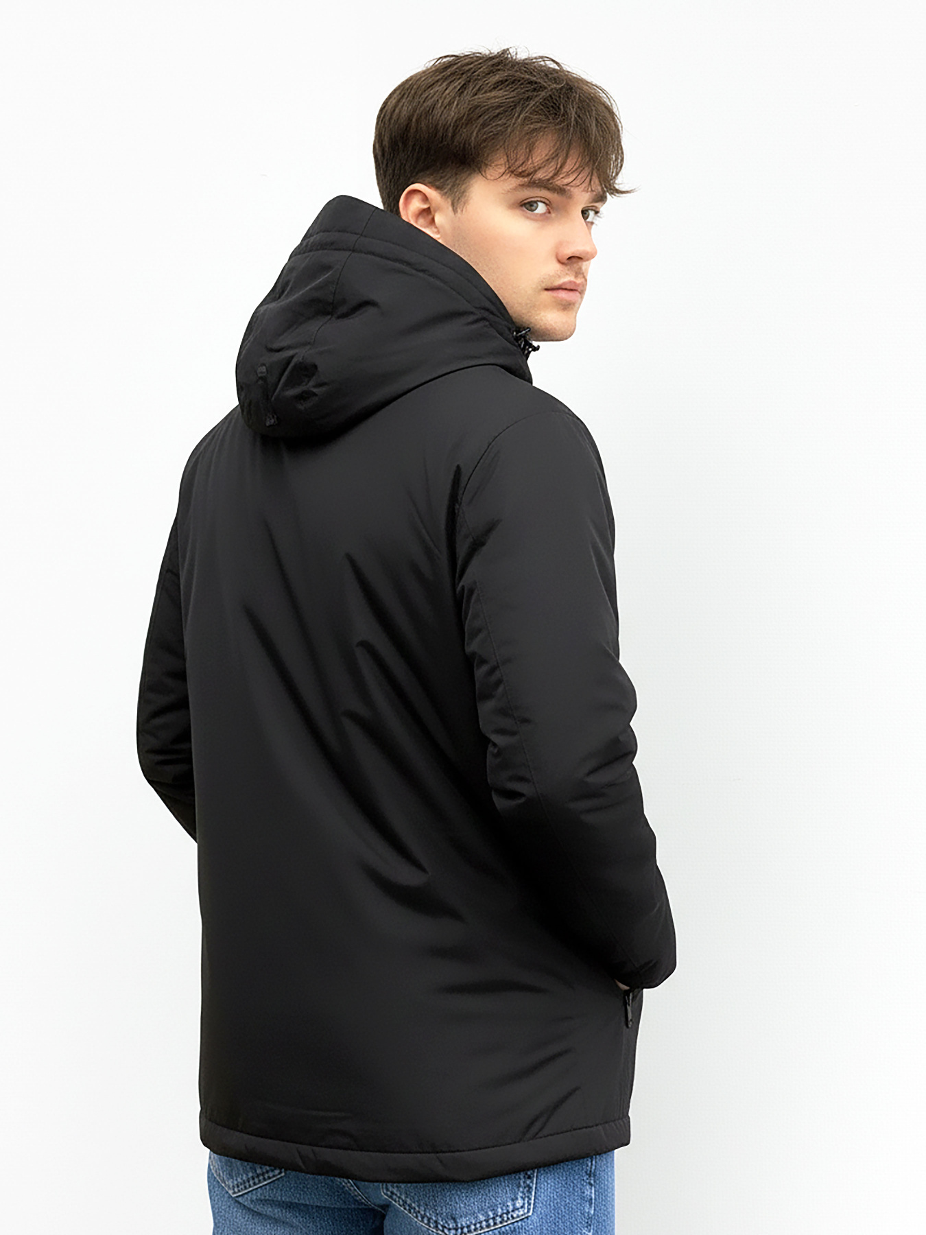 Куртка-вітровка чорного кольору SB-TFBW-50430-blac модель SB-TFBW-50430-black Фото