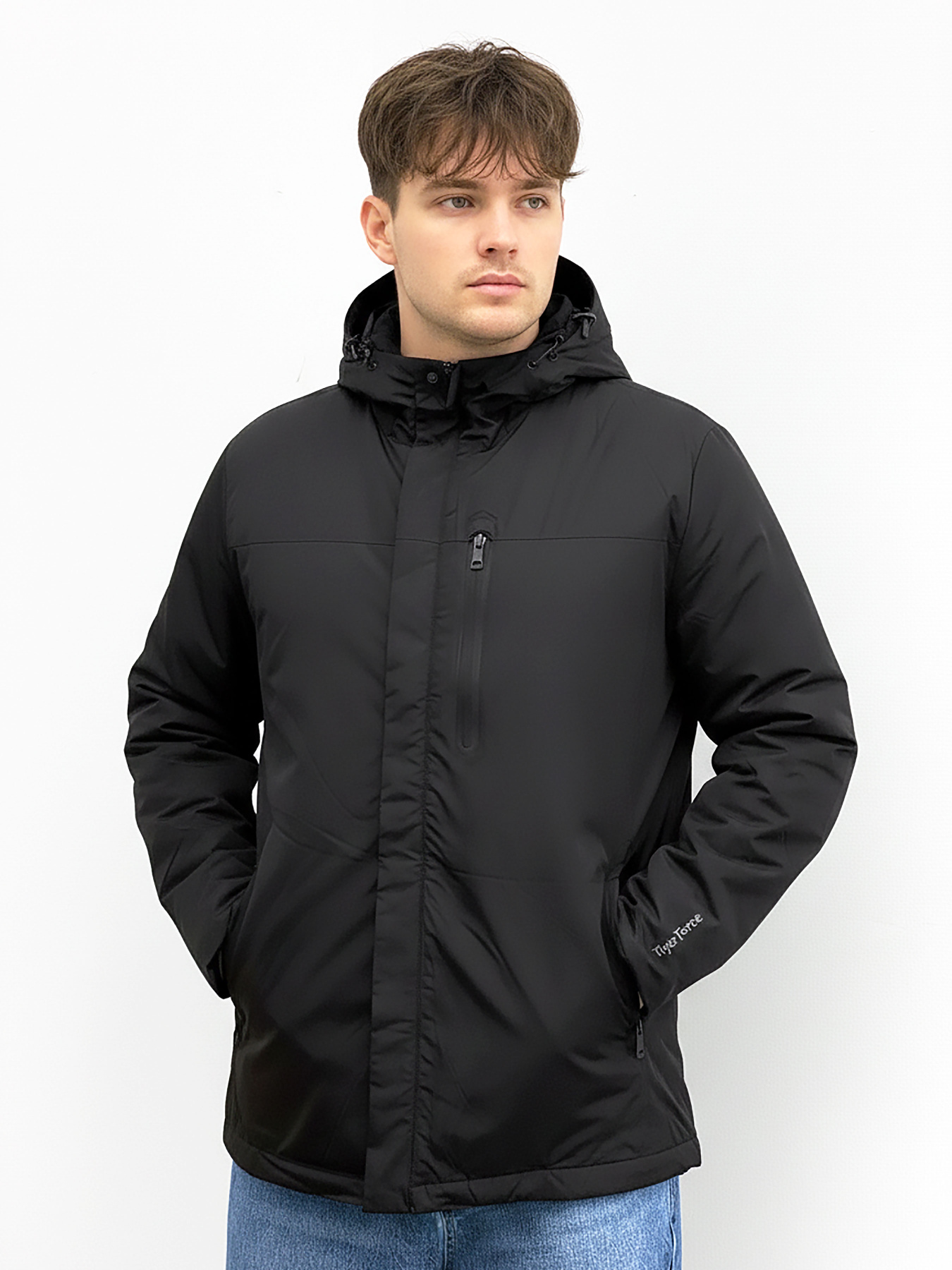 Куртка-вітровка чорного кольору SB-TFBW-50430-blac модель SB-TFBW-50430-black Фото