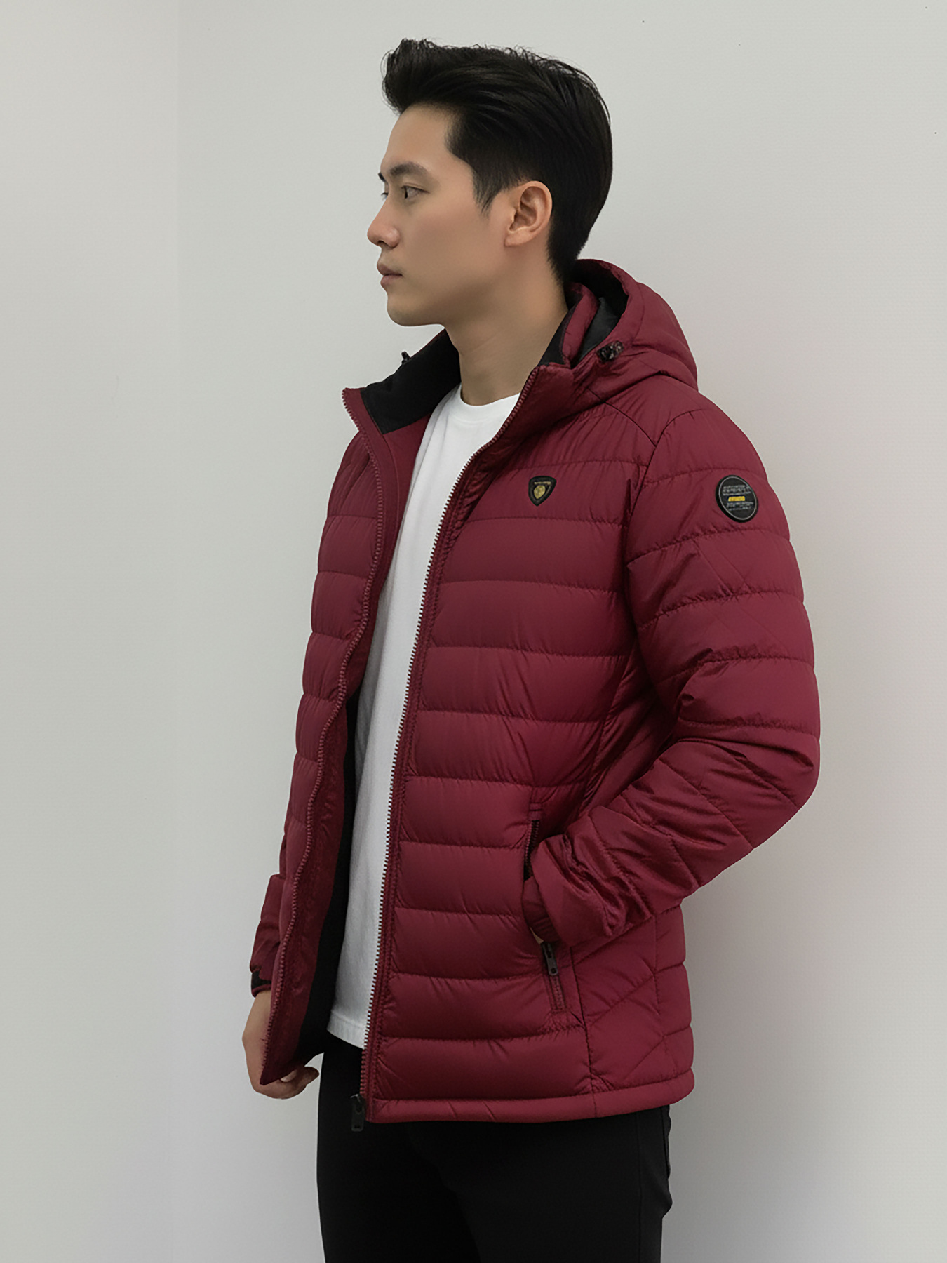 Куртка-стограмовка з капюшоном червоного кольору SB-TJBW-50217A-wine-red модель SB-TJBW-50217A-wine-red Куртка-стограмовка з капюшоном червоного кольору SB-TJBW-50217A-wine-red модель SB-TJBW-50217A-wine-red Фото