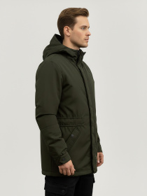 Куртка-вітровка зелена з капюшоном Sb-TJBW-50235-green модель SB-TJBW-50235-green Фото