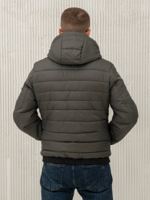 Демісезонна куртка City Fashion Classic модель 35-1-CKF-OLIV Фото