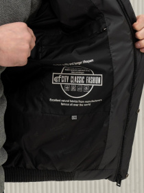 Демісезонна куртка City Fashion Classic модель 35-1-CKF-OLIV Фото