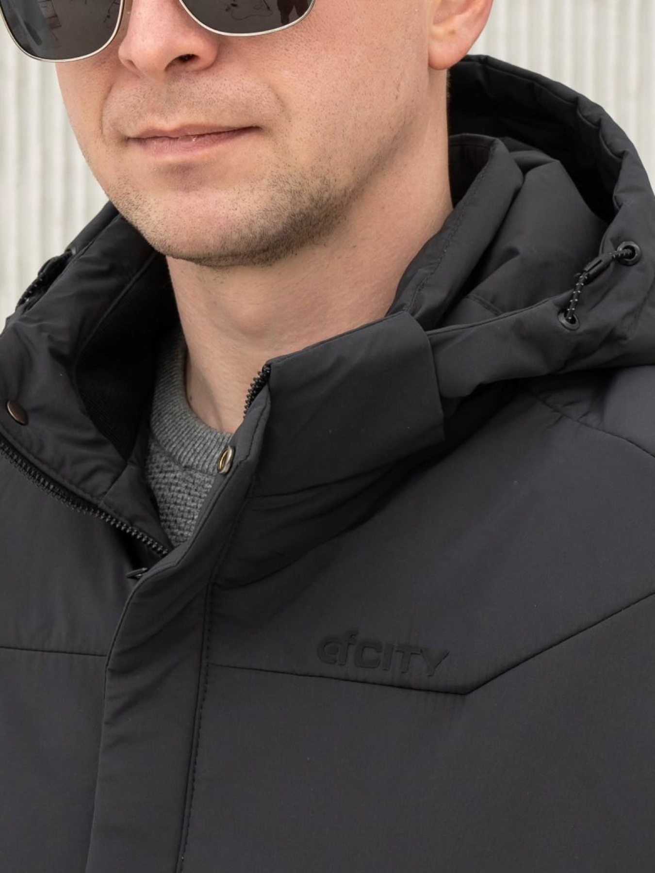 Мужская демисезонная куртка модель 67-2-CKF-GR Фото