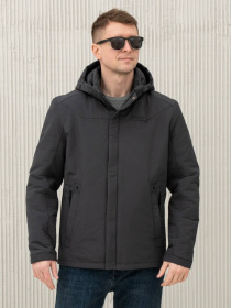 Мужская демисезонная куртка модель 67-2-CKF-GR Мужская демисезонная куртка модель 67-2-CKF-GR Фото