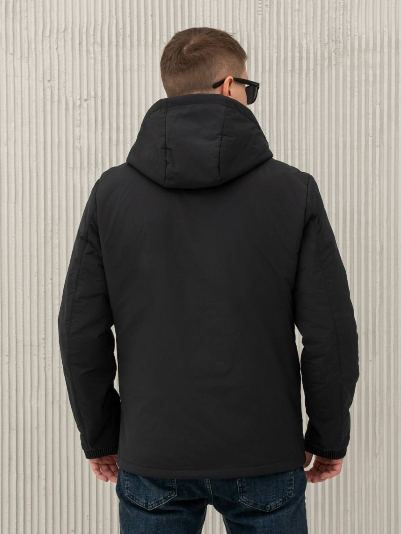 Демисезонная куртка City Fashion Classic модель 67-2-CKF-DARK_GR Фото