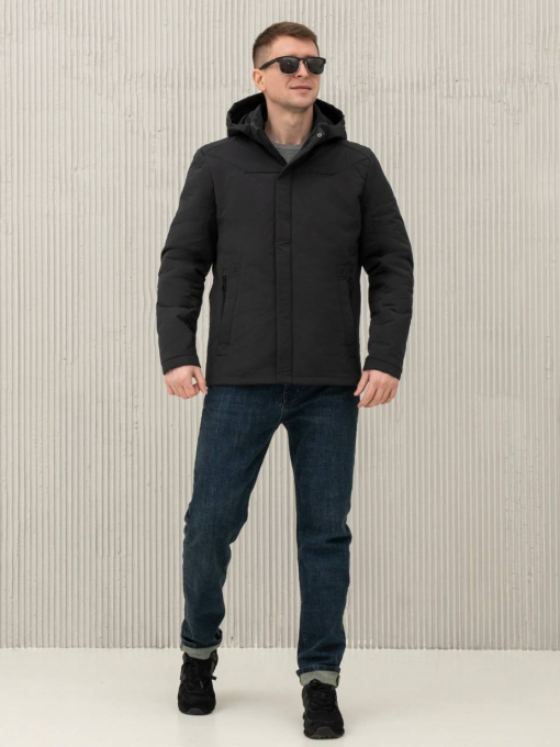 Демісезонна куртка City Fashion Classic модель 67-2-CKF-DARK_GR Фото